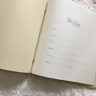 芳名帳　ゲストブックの画像