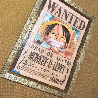 ワンピース onepiece パズル 額入り