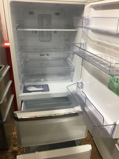 MITSUBISHI 3ドア335L冷蔵庫　MR-C340-W 高年式　美品　今年中自社配達市内無料