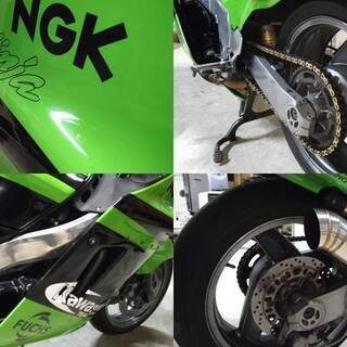 決まりました！カワサキ KAWASAKI ZZR1100C 整備済み 逆車 車検長～い 書類＆鍵あり 山形発 自社陸送ありの画像