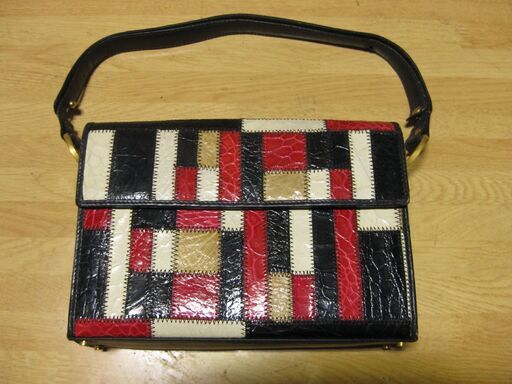 モザイク模様　ハンドバッグ