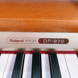 ローランド Roland DP-970 電子ピアノ 高低自在椅子 取り扱い説明書の画像