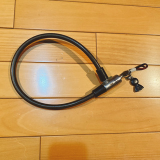 自転車の鍵　ブラック