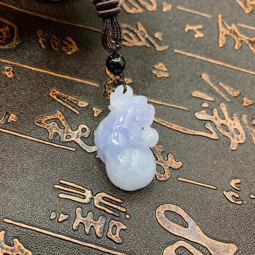 福袋 ネックレス 仏様 本翡翠 氷ヒスイ 氷種 誕生日プレゼント 安産