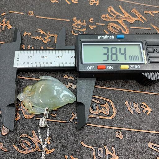 福袋 ネックレス 金魚 本翡翠 氷ヒスイ 誕生日プレゼント 手作り 天然石 鑑別書有4