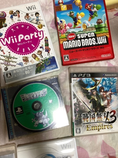 ゲームカセット、一部CD