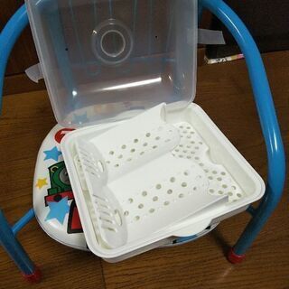 受け渡し決定済み西松屋レンジで消毒の画像