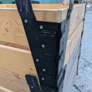 オランダ軍 木枠 木箱 コンテナ ユーロ 軍物の画像