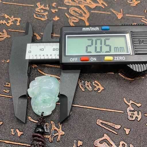 福袋 ネックレス 猿 ミャンマー産 本翡翠 氷ヒスイ 透明感 誕生日プレゼント 鑑別書