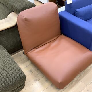 細かな背もたれ調節可能！1人用のリクライニングソファー！