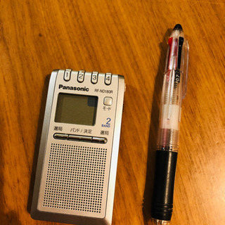 お話し中！Panasonic ポケットラジオ
