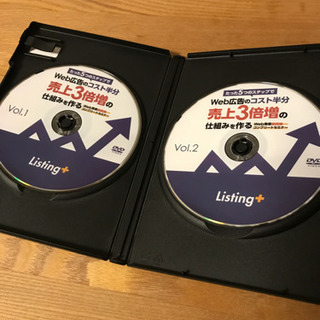 【取引中】webマーケティングのDVDの画像