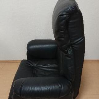 レザーチェア 座椅子タイプの画像