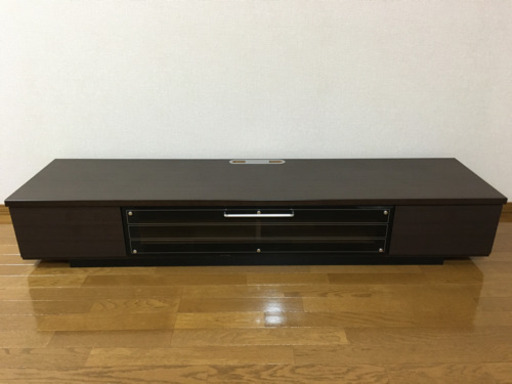 ※最終価格※テレビボード、ローボード(ロング) 180cm幅  ダークブラウン