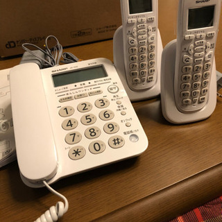 値下げしました❗️未使用シャープデジタルコードレス電話機