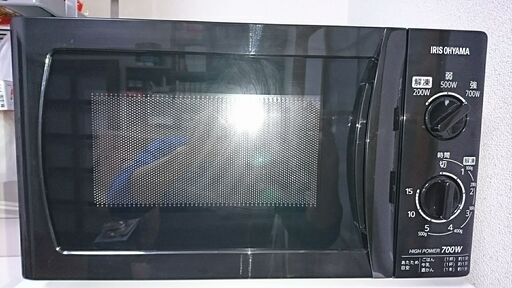 電子レンジ　アイリスオーヤマ　MBL-17T