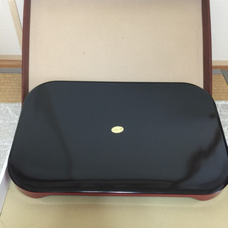 漆塗り お盆 トレイの画像
