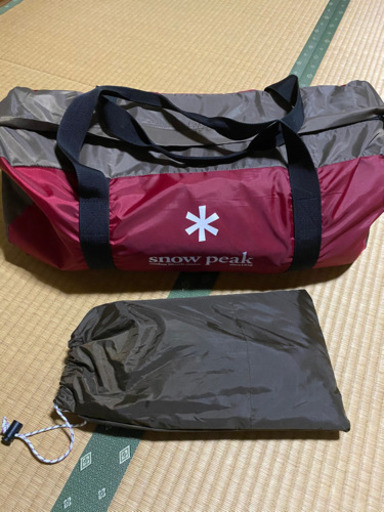 スノーピーク　ヘキサイーズ1 グランドシート付き