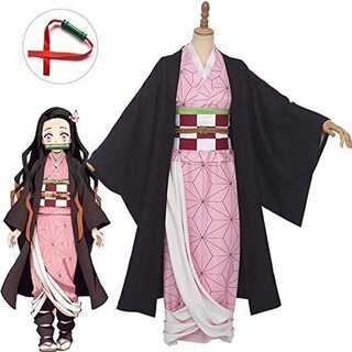 「鬼滅の刃・竈門禰豆子のコスプレ衣装＆ウィッグ」お譲りします。