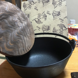受け渡し予定者決定　南部鉄器　鍋及源鋳造　OIGEN 盛栄堂　鍋　未使用の画像