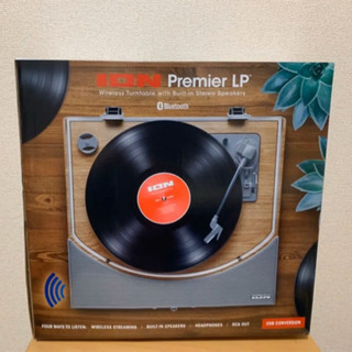 ION Audio レコードプレーヤー　Premier LP Naturalの画像