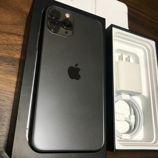 SIMフリー iPhone11 pro 256GB スペースグレイ ケース・フィルム付き