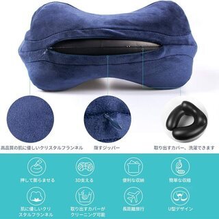 【新品・未使用】ポンプ付き U型ネックピローの画像
