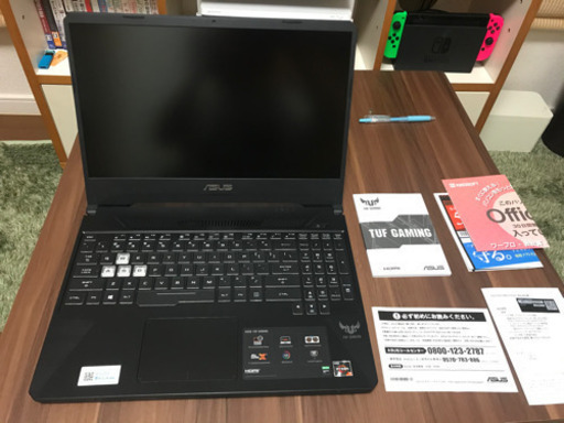 【現品限り】ASUS GTX1650 ゲーミングノートPC【新品未使用品】