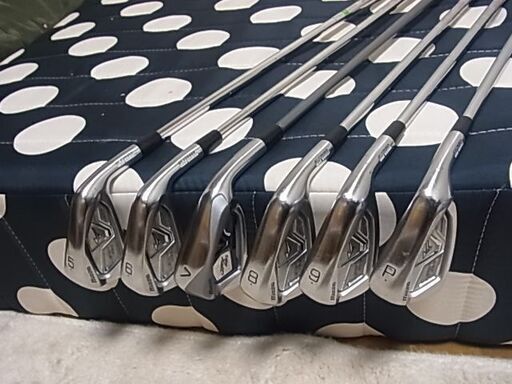 ミズノ JPX850 フォージド アイアンセット。７番のみオロチ55/R。