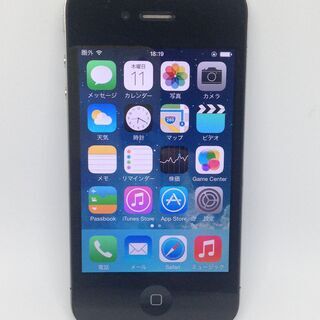 💙　iPhone 4 16GB Black ソフトバンクの画像