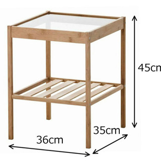 IKEA NESNA ベッドサイドテーブルの画像