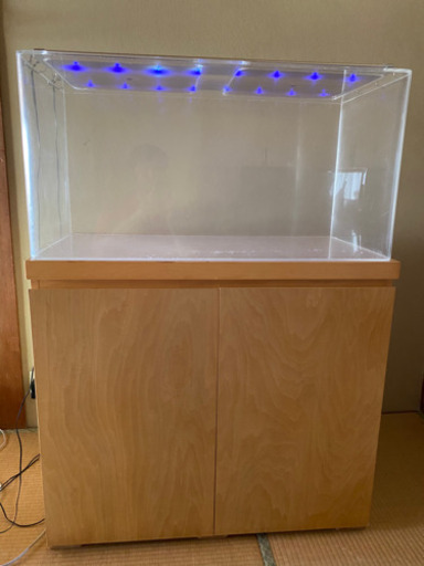 90cmアクリル水槽と水槽台とおまけいろいろ