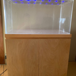 90cmアクリル水槽と水槽台とおまけいろいろ