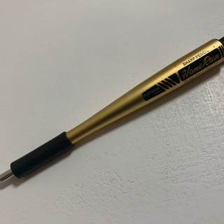 【激レアアイテム】ぺんてる金属バット型シャープペン・ミニチュアグローブ(ファーストミット)の2点セットの画像