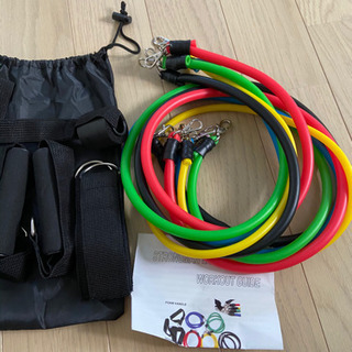 【新品】トレーニングチューブ　トレーニング器具　筋トレ　家トレ