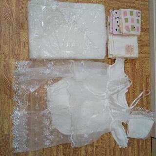中古セレモニードレス(女の子)及びおくるみ譲ります。