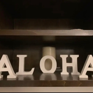 ALOHA アロハ 置物 インテリア小物　置き物