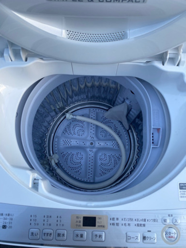 シャープ　洗濯機　ES-GE6C