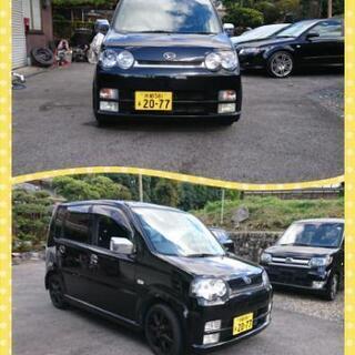♥️すぐ乗れます♥️4WDダイハツ ムーヴカスタムRSリミテッド インタークーラーターボ パドルシフトタイプ♥️Tベルト交換済♥️の画像