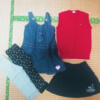 130サイズ　女児　洋服5点セット