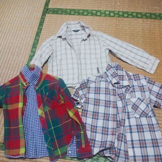 120サイズ　男児　シャツ3点セット
