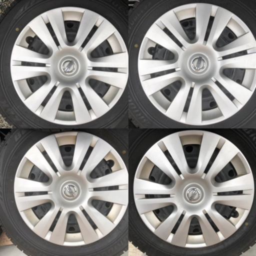 スタッドレス セレナ C25系 純正ホイール ブリヂストン 195/65R15