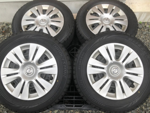 スタッドレス セレナ C25系 純正ホイール ブリヂストン 195/65R15