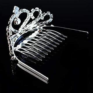 ヘアーアクセサリー ティアラ パーティー ウエディングの画像