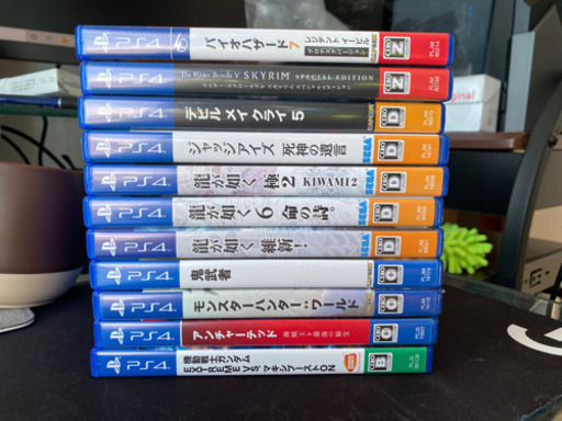 ☆ps4ソフトまとめ売り☆ 全11種