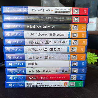 ☆ps4ソフトまとめ売り☆ 全11種