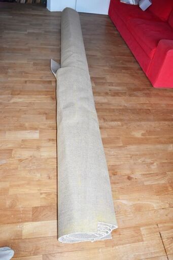 展示品 サンゲツ　カーペット　サンフレンディ　FYR-101 ?  (旧FY-51） 3.5m x 3.4m 　約7.6畳分（江戸間）ベージュ色　絨毯