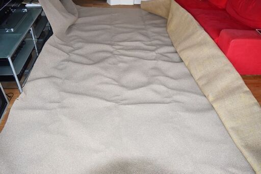 展示品 サンゲツ　カーペット　サンフレンディ　FYR-101 ?  (旧FY-51） 3.3m x 2.5m 　約5.3畳分（江戸間）ベージュ色　絨毯