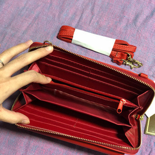 値下げ！新品未使用 お財布ショルダーバッグの画像