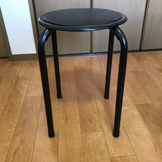 パイプ丸イス x 4 の画像